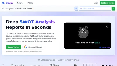 Osum - Market Research