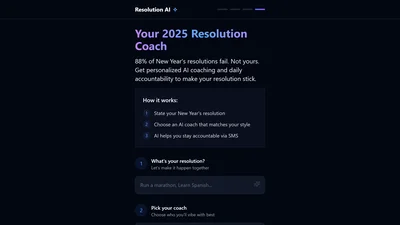 Resolution Coach