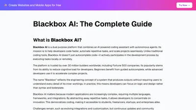 Blackbox AI Code