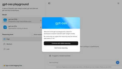 gpt-oss playground