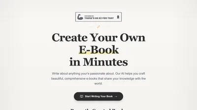 AI E-Books