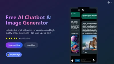 AI Chatbot & Image Generator App