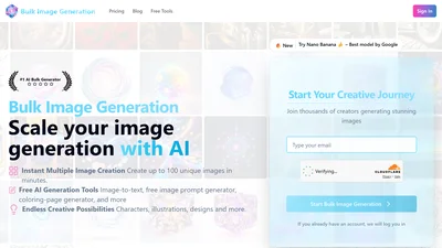 Bulk Image Generation
