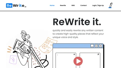 ReWriteIt AI