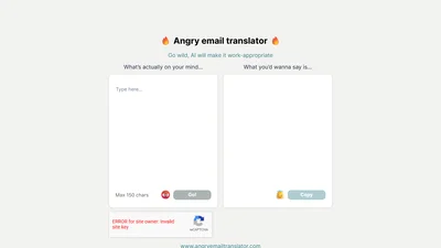 Angry Email Translator