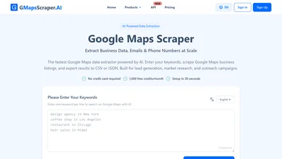 GMapsScraper.AI