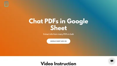 PDF AI Sheet