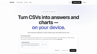 AskCSV