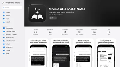 Mneme AI - Local AI Notes App