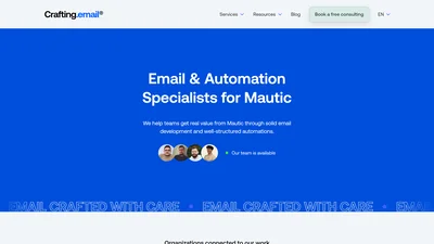 Crafting.email® - Email & Automation Specialists for Mautic
