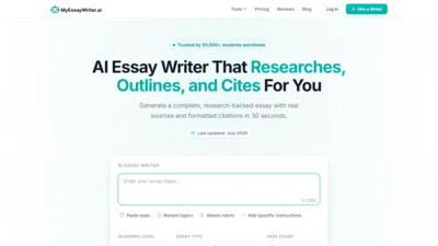 MyEssayWriterAI