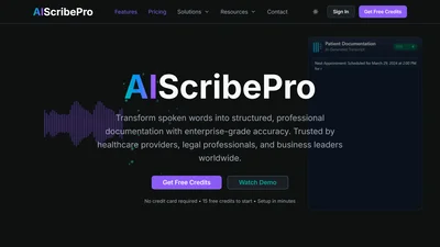 AI Scribe Pro